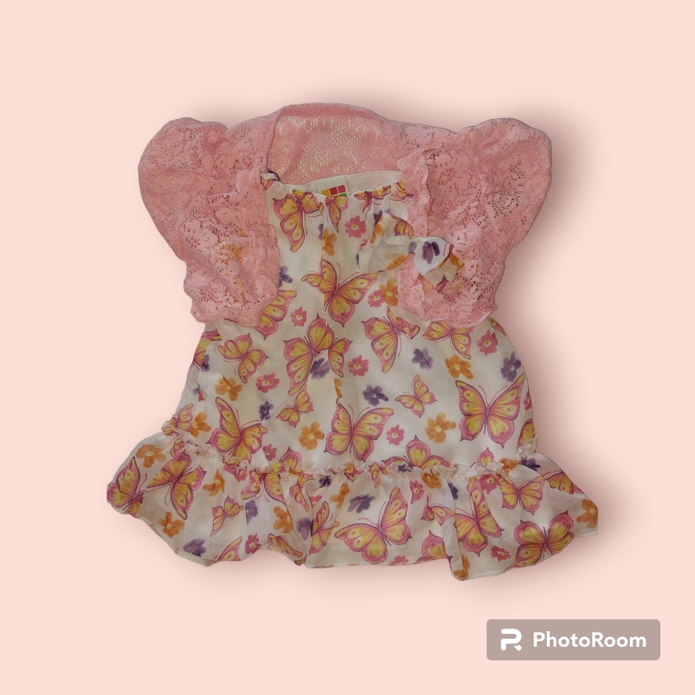 Healthtex Sundress with Lacey Shrug, 24-Months